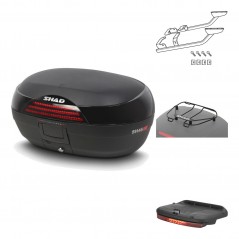 Rear trunk + mounting hardware + accessories  SH46 SH 46 NEW MODEL