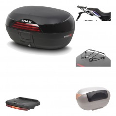 Rear trunk + mounting hardware + accessories  SH46 SH 46 NEW MODEL