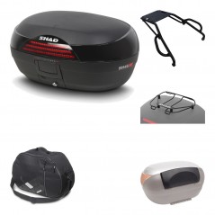 Rear trunk + mounting hardware + accessories  SH46 SH 46 NEW MODEL