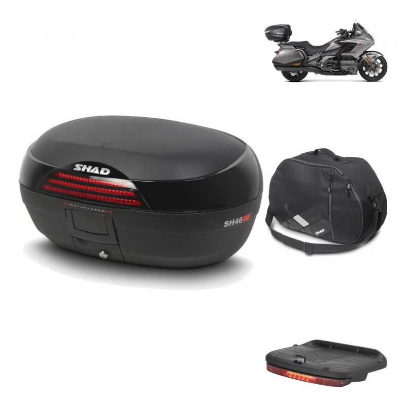 SHAD Baul trasero + herraje montaje accesorios SH46 SH 46 NEW MODEL KIT-184116