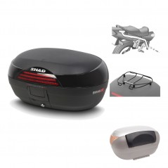 Rear trunk + mounting hardware + accessories  SH46 SH 46 NEW MODEL