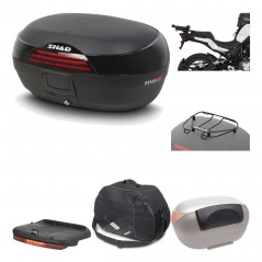 Rear trunk + mounting hardware + accessories  SH46 SH 46 NEW MODEL