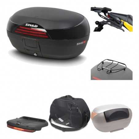 SHAD Baul trasero + herraje montaje accesorios SH46 SH 46 NEW MODEL KIT-183760