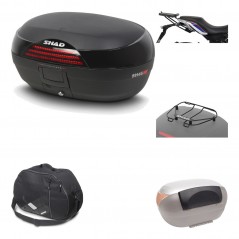 Rear trunk + mounting hardware + accessories  SH46 SH 46 NEW MODEL