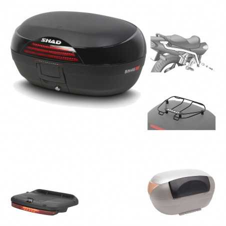 SHAD Baul trasero + herraje montaje accesorios SH46 SH 46 NEW MODEL KIT-183662