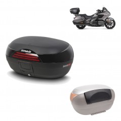 SHAD Baul trasero + herraje montaje respaldo de pasajero SH46 SH 46 NEW MODEL KIT-184117