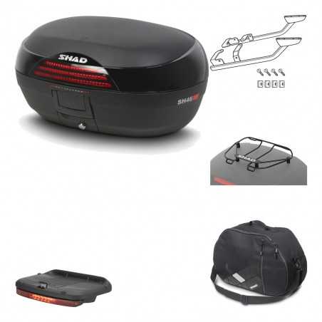 SHAD Baul trasero + herraje montaje accesorios SH46 SH 46 NEW MODEL KIT-183860