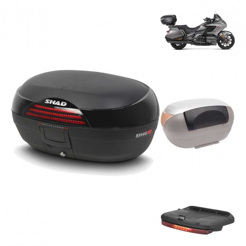 SHAD Baul trasero + herraje montaje accesorios SH46 SH 46 NEW MODEL KIT-184118