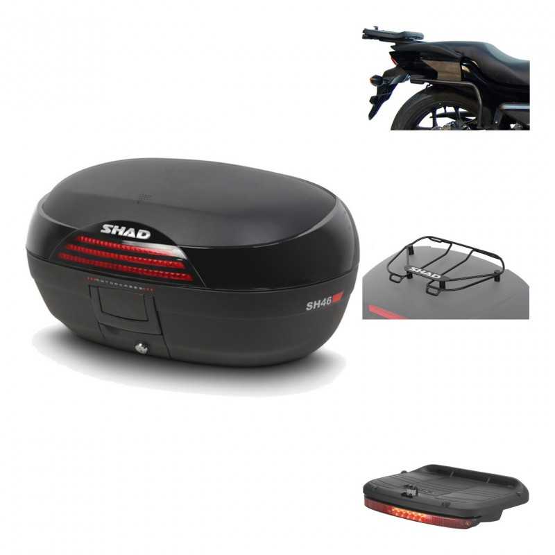 SHAD Baul trasero + herraje montaje accesorios SH46 SH 46 NEW MODEL KIT-183762