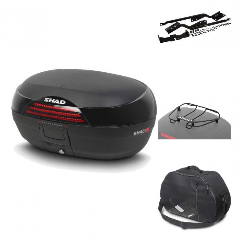 Rear trunk + mounting hardware + accessories  SH46 SH 46 NEW MODEL