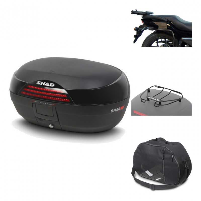 SHAD Baul trasero + herraje montaje accesorios SH46 SH 46 NEW MODEL KIT-183763