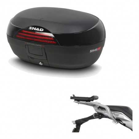 SHAD Baul trasero + herraje montaje SH46 SH 46 NEW MODEL KIT-184065