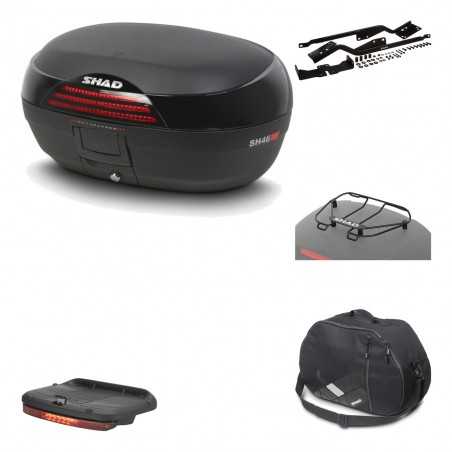SHAD Baul trasero + herraje montaje accesorios SH46 SH 46 NEW MODEL KIT-183964