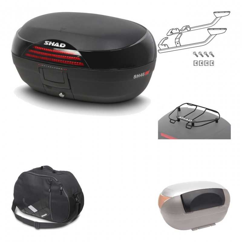 SHAD Baul trasero + herraje montaje accesorios SH46 SH 46 NEW MODEL KIT-183863