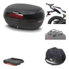 Rear trunk + mounting hardware + accessories  SH46 SH 46 NEW MODEL