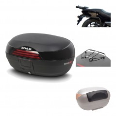 Rear trunk + mounting hardware + accessories  SH46 SH 46 NEW MODEL
