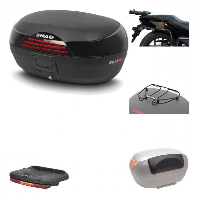 Rear trunk + mounting hardware + accessories  SH46 SH 46 NEW MODEL