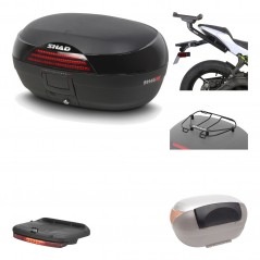 Rear trunk + mounting hardware + accessories  SH46 SH 46 NEW MODEL