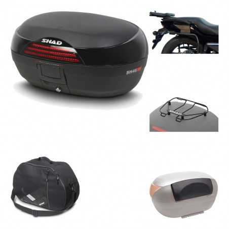 Rear trunk + mounting hardware + accessories SH46 SH 46 NEW MODEL