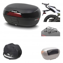 Rear trunk + mounting hardware + accessories  SH46 SH 46 NEW MODEL