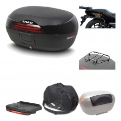 Rear trunk + mounting hardware + accessories  SH46 SH 46 NEW MODEL