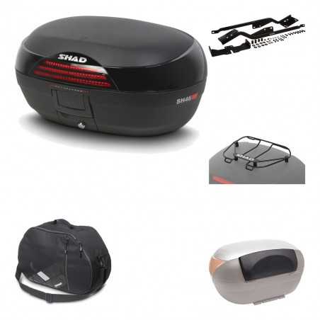 Rear trunk + mounting hardware + accessories  SH46 SH 46 NEW MODEL
