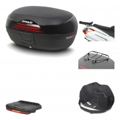 Rear trunk + mounting hardware + accessories  SH46 SH 46 NEW MODEL