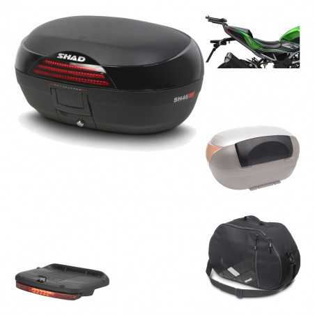 SHAD Baul trasero + herraje montaje accesorios SH46 SH 46 NEW MODEL KIT-184520
