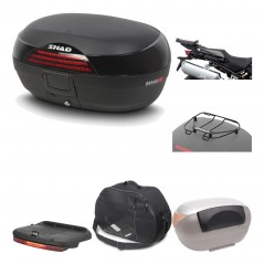 Rear trunk + mounting hardware + accessories  SH46 SH 46 NEW MODEL