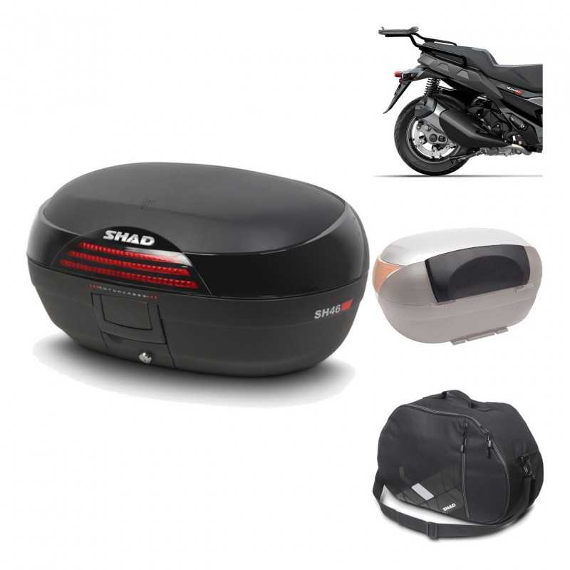 Rear trunk + mounting hardware + accessories  SH46 SH 46 NEW MODEL
