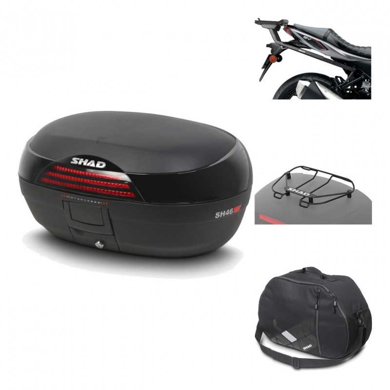 Rear trunk + mounting hardware + accessories  SH46 SH 46 NEW MODEL
