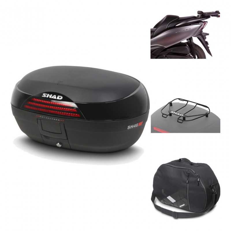 Rear trunk + mounting hardware + accessories  SH46 SH 46 NEW MODEL