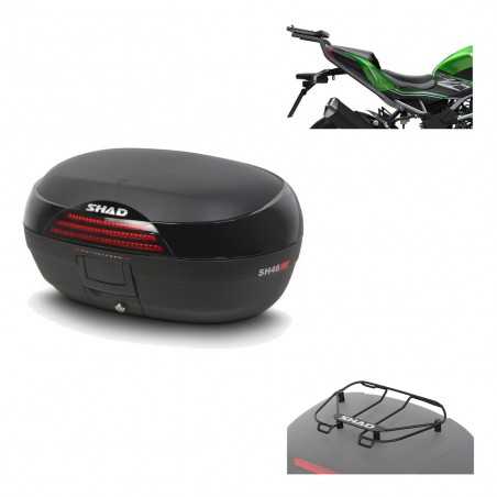 SHAD Baul trasero + herraje montaje parrilla portabultos superior SH46 SH 46 NEW MODEL KIT-184521