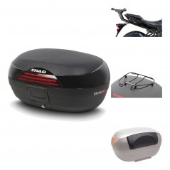 Rear trunk + mounting hardware + accessories  SH46 SH 46 NEW MODEL