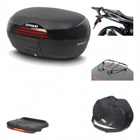 SHAD Baul trasero + herraje montaje accesorios SH46 SH 46 NEW MODEL KIT-184172