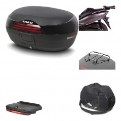 Rear trunk + mounting hardware + accessories  SH46 SH 46 NEW MODEL