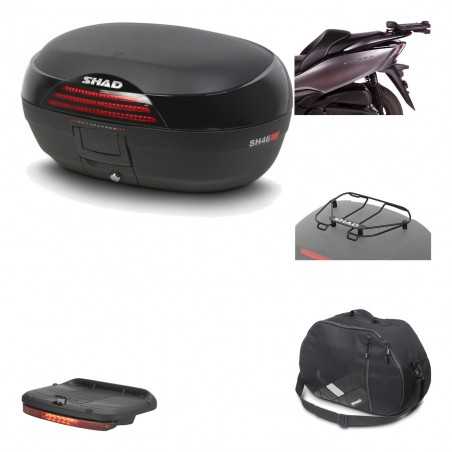 SHAD Baul trasero + herraje montaje accesorios SH46 SH 46 NEW MODEL KIT-184572