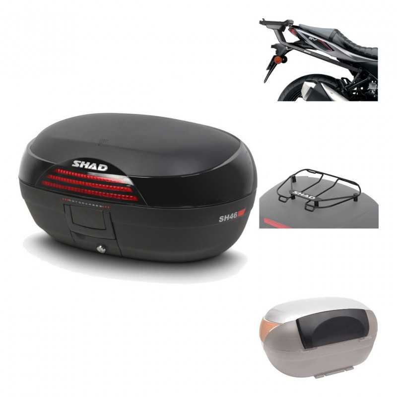 Rear trunk + mounting hardware + accessories  SH46 SH 46 NEW MODEL