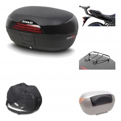 Rear trunk + mounting hardware + accessories  SH46 SH 46 NEW MODEL