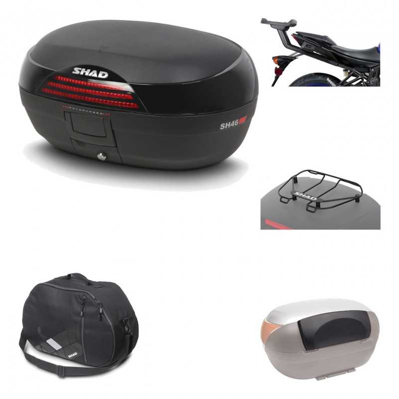 Rear trunk + mounting hardware + accessories  SH46 SH 46 NEW MODEL