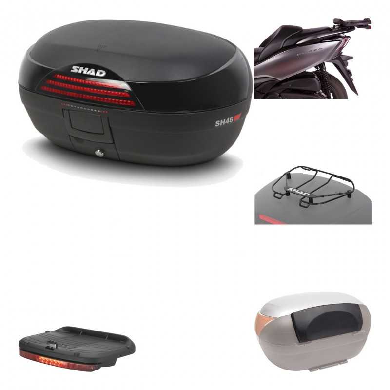 SHAD Baul trasero + herraje montaje accesorios SH46 SH 46 NEW MODEL KIT-184574