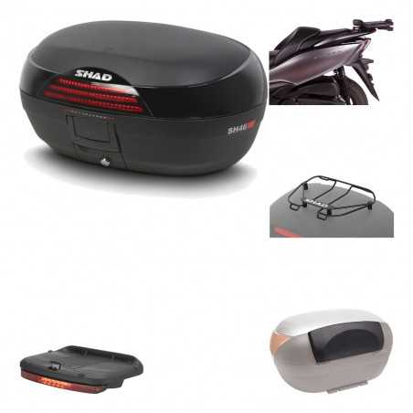 Rear trunk + mounting hardware + accessories  SH46 SH 46 NEW MODEL