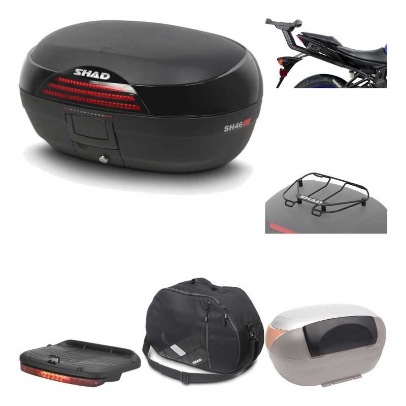 SHAD Baul trasero + herraje montaje accesorios SH46 SH 46 NEW MODEL KIT-184224