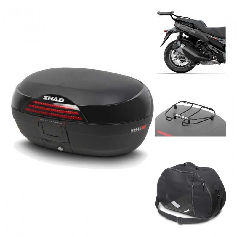 SHAD Baul trasero + herraje montaje accesorios SH46 SH 46 NEW MODEL KIT-184475