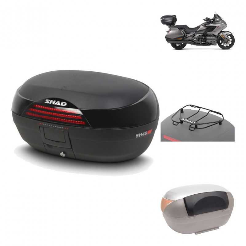 Rear trunk + mounting hardware + accessories  SH46 SH 46 NEW MODEL