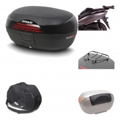 SHAD Baul trasero + herraje montaje accesorios SH46 SH 46 NEW MODEL KIT-184575