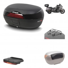 Rear trunk + mounting hardware + accessories  SH46 SH 46 NEW MODEL