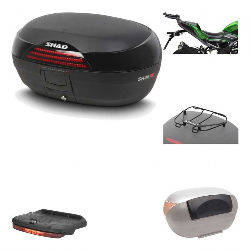 SHAD Baul trasero + herraje montaje accesorios SH46 SH 46 NEW MODEL KIT-184526