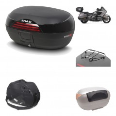 Rear trunk + mounting hardware + accessories  SH46 SH 46 NEW MODEL