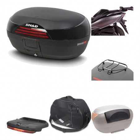 SHAD Baul trasero + herraje montaje accesorios SH46 SH 46 NEW MODEL KIT-184576